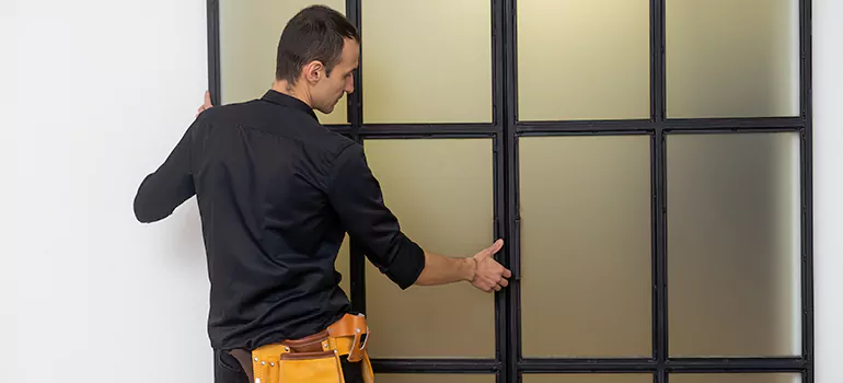 Patio French door installation in Cupertino, CA