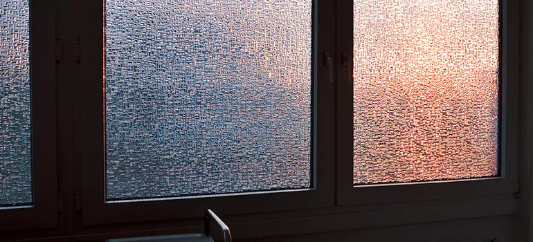 Frosted Glass Window Replacement in Cupertino, CA