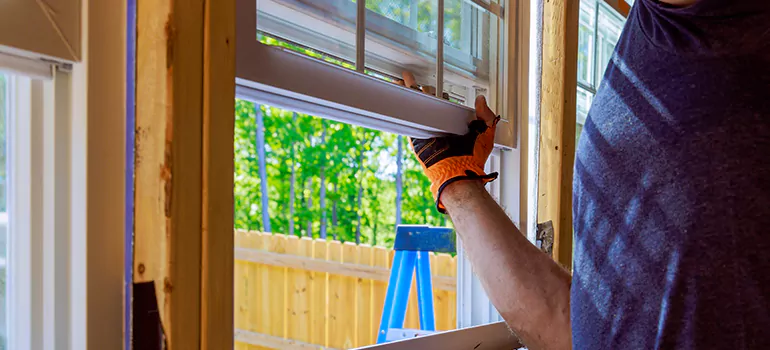 >Bay Window Curtain Rail Track in Cupertino, CA