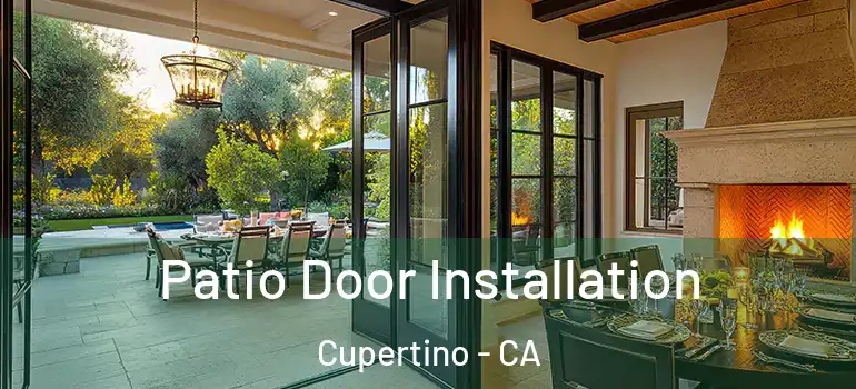  Patio Door Installation Cupertino - CA